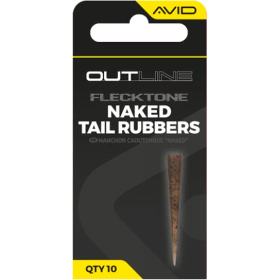 Con Avid Outline Fleck Tone Naked Tail Rubber, 10buc/pac