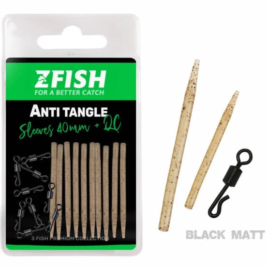 Con Antitangle + Vartej Rpid Zfish Anti Tangle Set Sleeves + Qc, 60mm, 10buc/pac