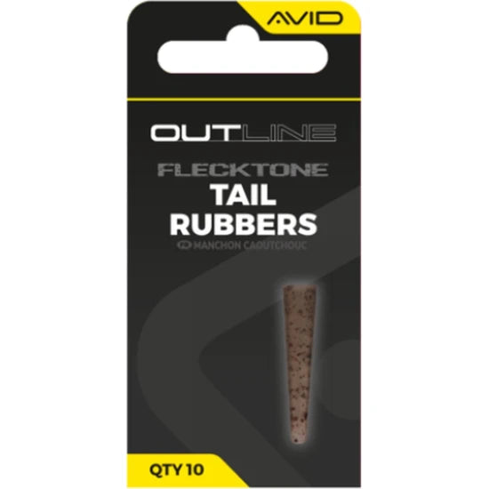 Con Plumb Pierdut Avid Outline Flecktone Tail Rubber, 10buc/pac