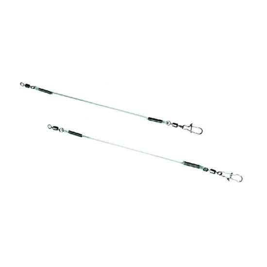 Conector Cosulet Feeder Filfishing Elastic Gum Rigs With Swivel Snap, 10cm, 2buc/pac