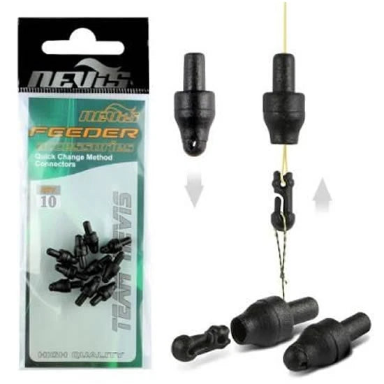 Conector Rapid Carp Academy Quick Change Nevis Conector Method 10buc/pac