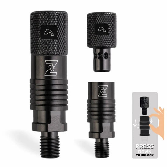 Conector Rapid Zfish Conector Qr, Black, 2buc/pac