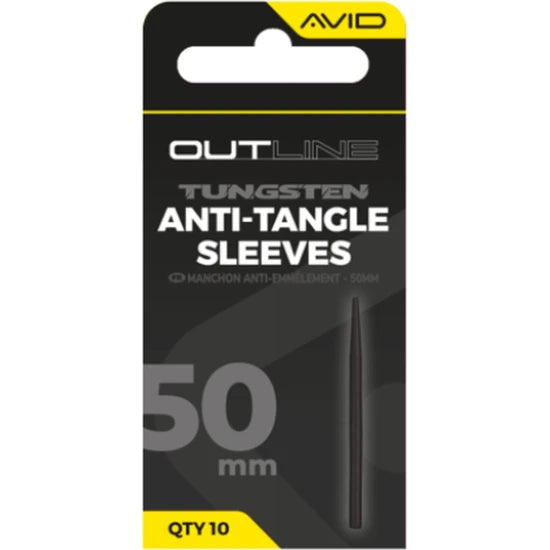 Conuri Avid Outline Tungsten Anti Tangle Sleeve, 5cm, 10buc/pac