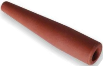 Conuri Cauciuc STONFO Rubber Tails, Marimea 1, Brown, 10buc/plic