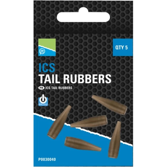 Conuri Preston Ics Tail Rubbers, 5buc/pac
