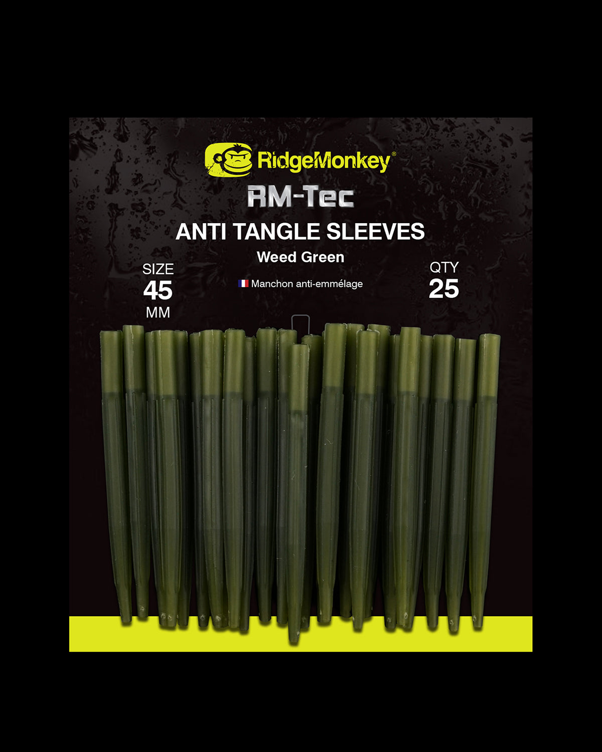 Conuri Ridge Monkey RM-Tec Anti Tangle Sleeves Weed Green Long