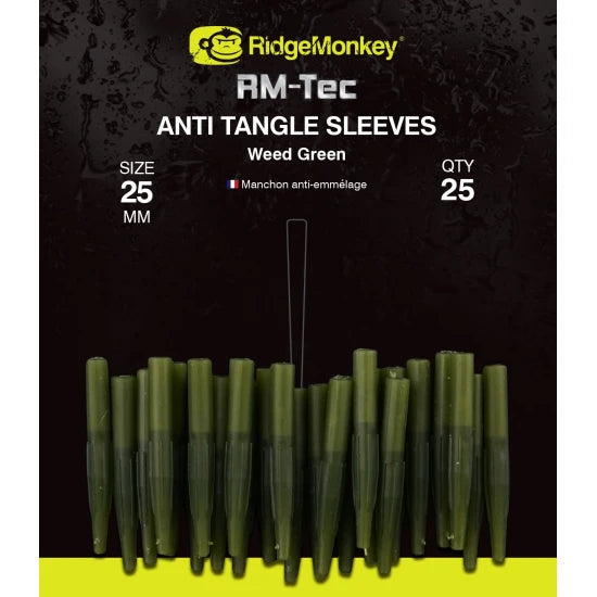 Conuri Ridge Monkey Rm-tec Anti Tangle Sleeves Weed Green Short