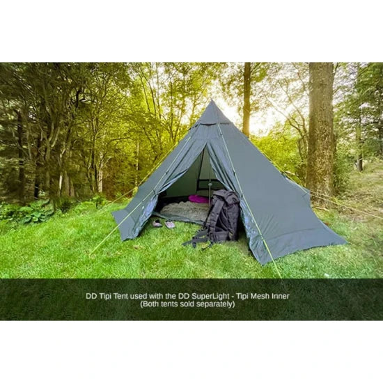 Cort 3-4 Persoane Dd Hammocks Tipi Olive Green