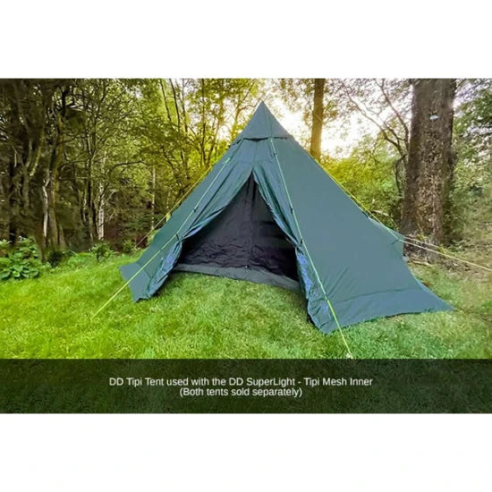 Cort 3-4 Persoane Dd Hammocks Tipi Olive Green