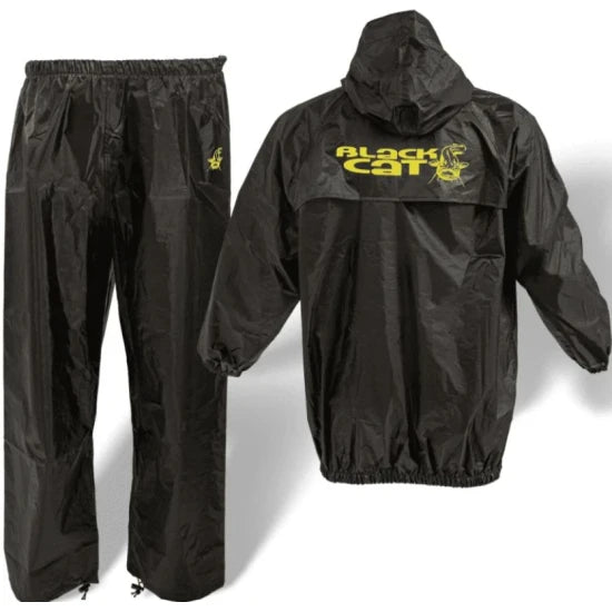 Costum Black Cat Slime Combo Rain Combination Black, Marime M