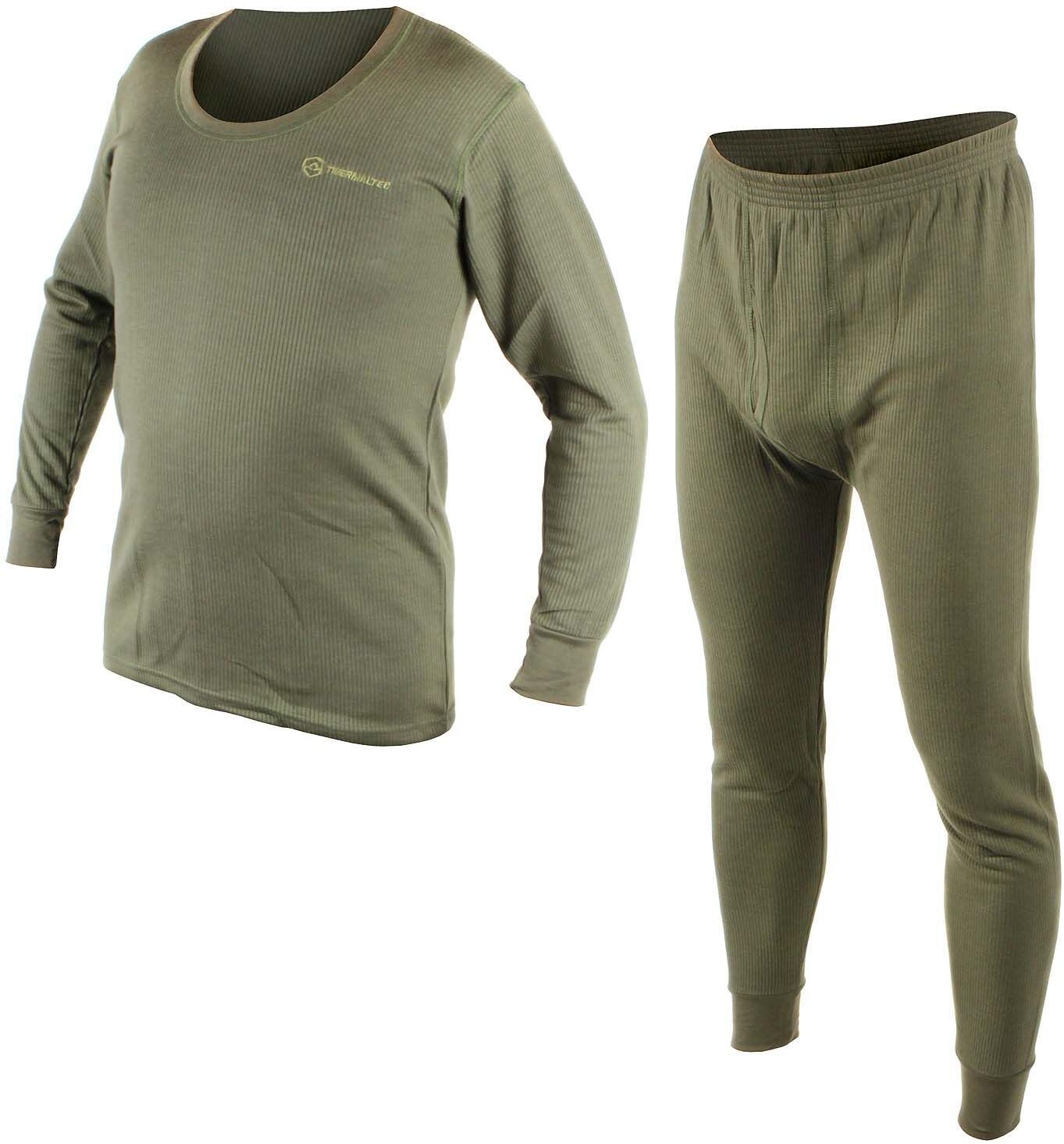 Costum De Corp Thermo Thermaltec, Green, Marime L