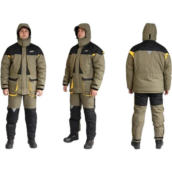 Costum Iarna Norfin Arctic 2, Olive / Back, Marime S