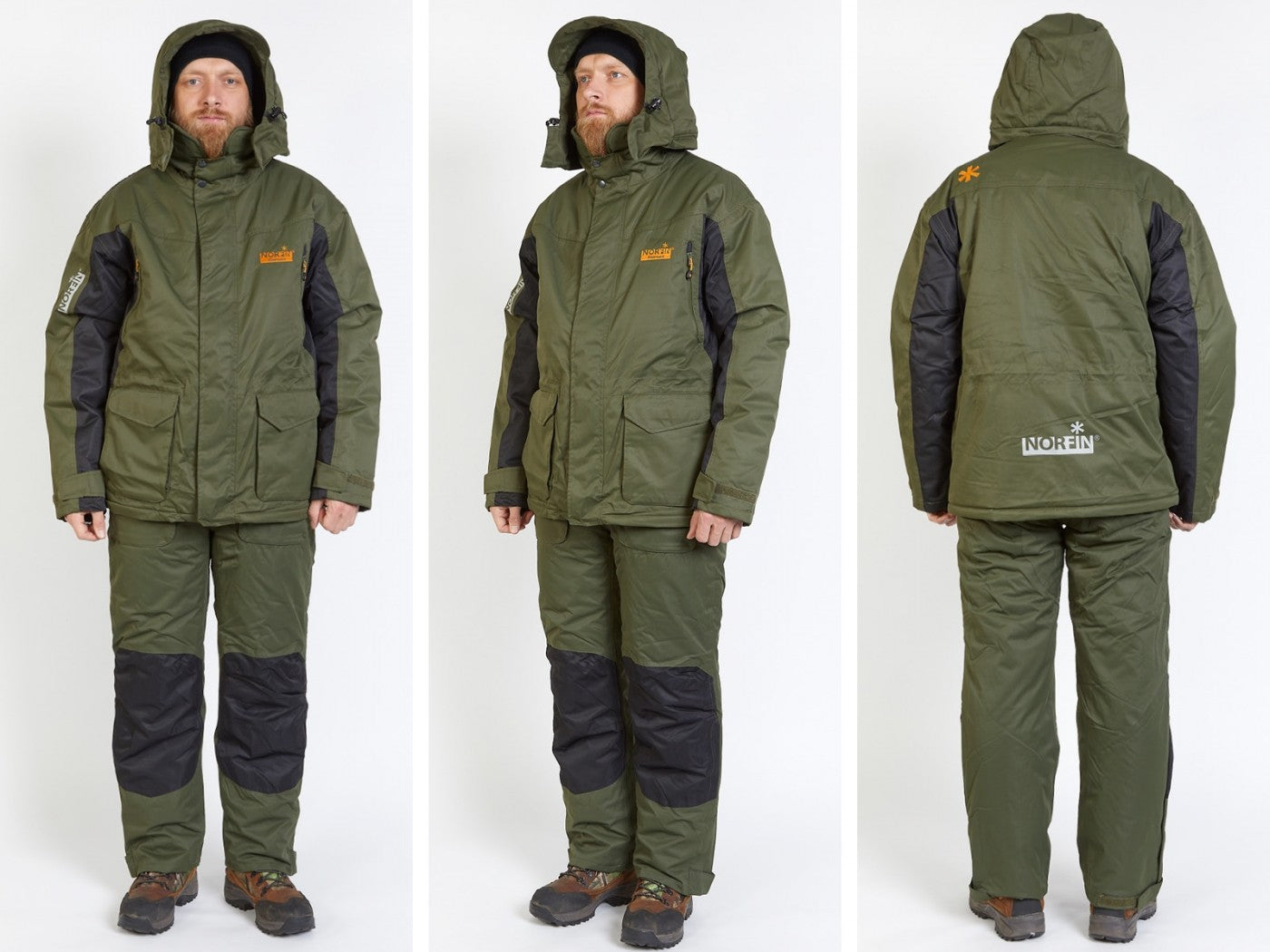 Costum Norfin Element Green Black marime M