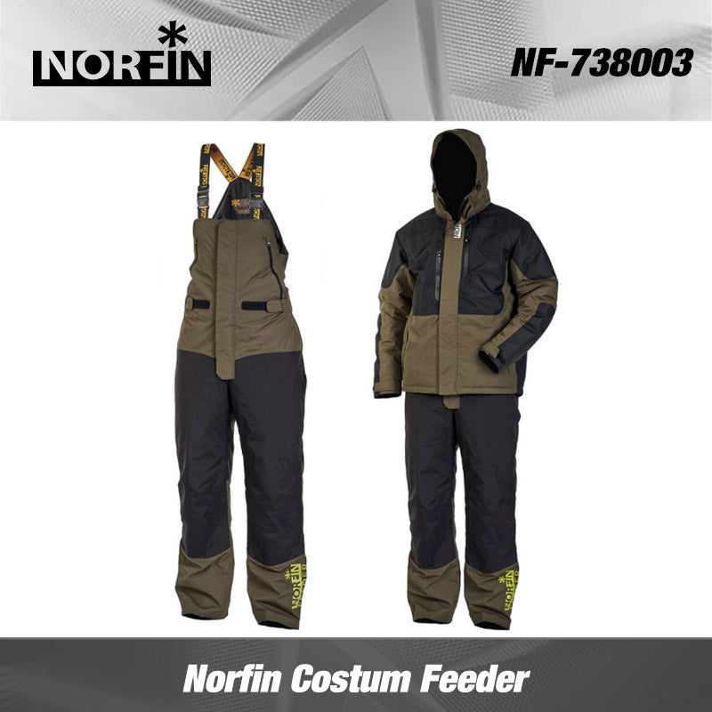 Costum Norfin Feeder Geaca + Pantalon Piept -10C S