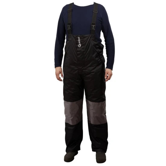 Costum Quantum Kids Winter Suit, Black Grey, Marimea 152