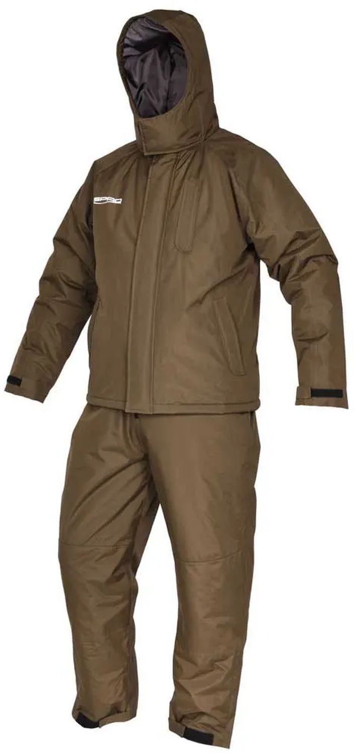 Costum SPRO Thermal Water Resistant 2 Piece, L, Brown
