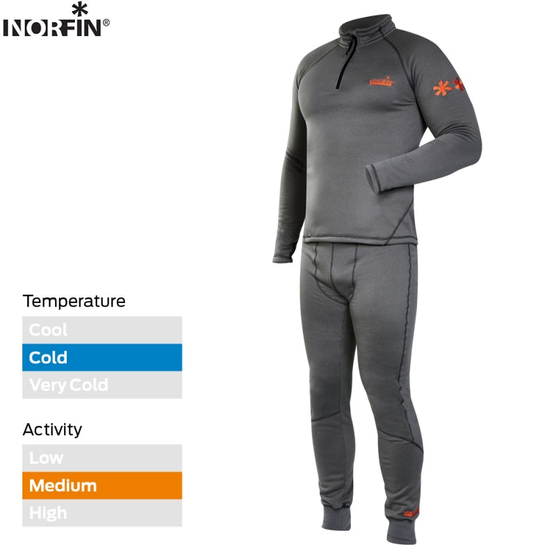 Costum Termic Norfin Winter Line Gray M
