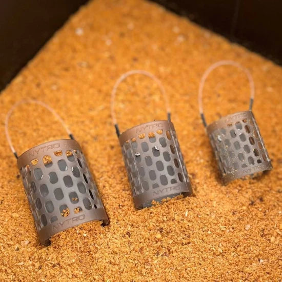 Cosulet Feeder Nytro Targetz Open-end Cage Feeders, Marime L, 30g