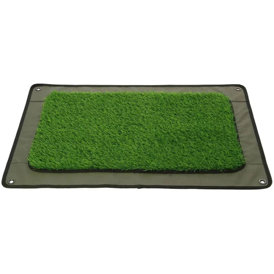 Covoras Impermeabil Cu Gazon Artificial Ngt Bivvy Mat, 70x50cm