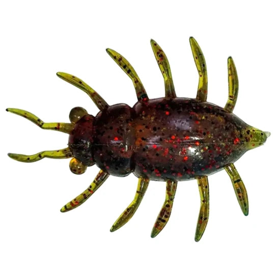 Creatura Fishpro Maybug, 2.5cm, Motor Oil Red Flake, 5buc/pac