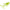 Creatura Fishup Baffi Fly, 3.8cm, Chartreuse Black, 10buc/pac