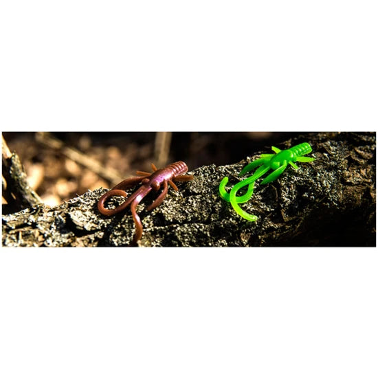 Creatura Fishup Baffi Fly, 3.8cm, Flo Chartreuse Green, 10buc/pac
