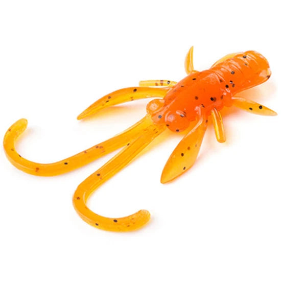 Creatura Fishup Baffi Fly, 3.8cm, Orange Pumpkin Black, 10buc/pac