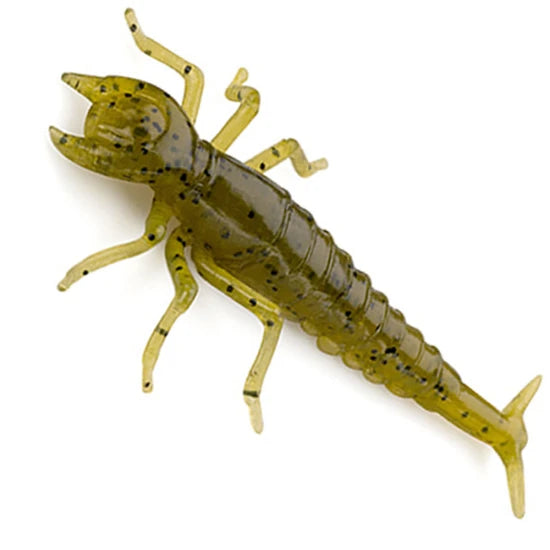 Creatura Fishup Diving Bug, 5cm, Green Pumpkin Seed, 8buc/pac