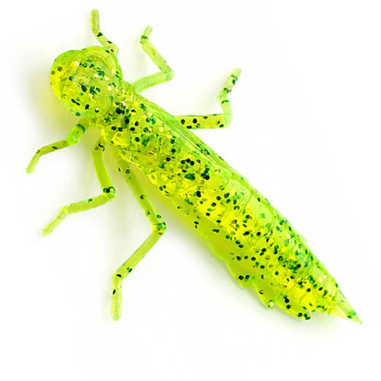 Creatura Fishup Dragonfly, 3cm, Flo Chartreuse Green, 10buc/pac