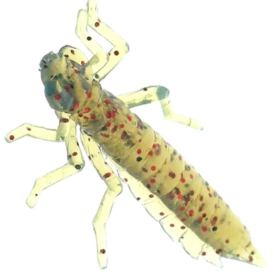 Creatura Fishup Dragonfly, 3cm, Motor Oil Red, 10buc/pac