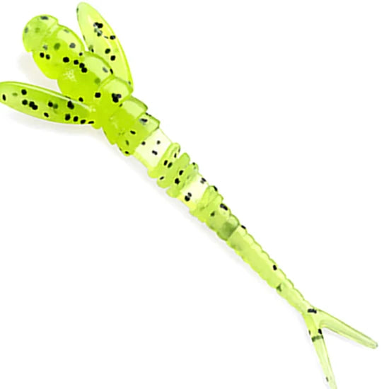 Creatura Fishup Flit, 4.1cm, Chartreuse/black, 10buc/pac