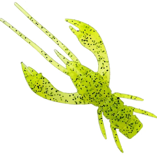 Creatura Fishup Real Craw, 3.8cm, Chartreuse Black, 10buc/pac