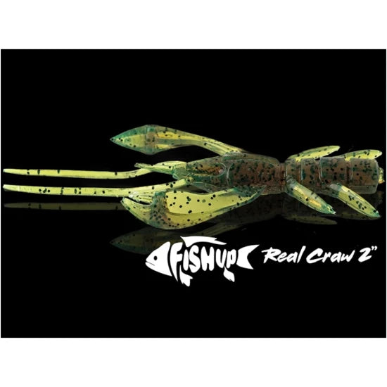 Creatura Fishup Real Craw, 3.8cm, Flo Chartreuse Green, 10buc/pac