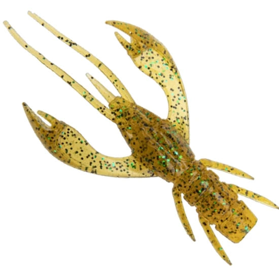 Creatura Fishup Real Craw, 5cm, Caramel Green And Black, 7buc/pac