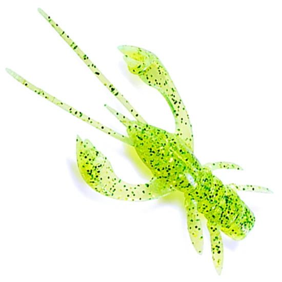 Creatura Fishup Real Craw, 5cm, Flo Chartreuse Green, 7buc/pac