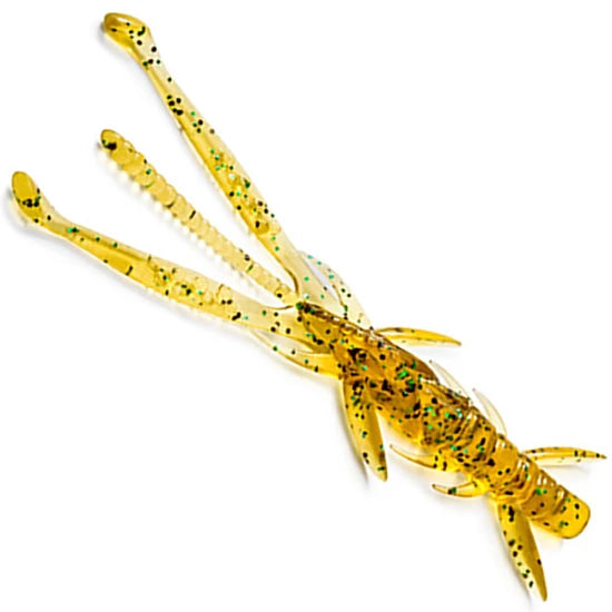 Creatura Fishup Shrimp 7.6cm, Caramel Green And Black, 9buc/pac