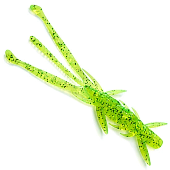 Creatura Fishup Shrimp 7.6cm, Flo Chart Green, 9buc/pac