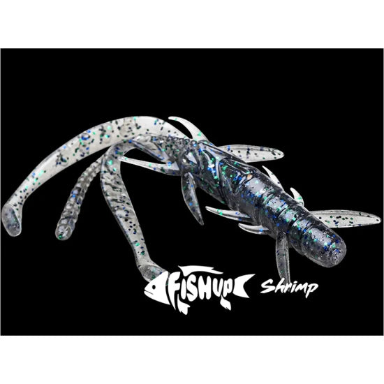 Creatura Fishup Shrimp 7.6cm, Flo Chart Green, 9buc/pac