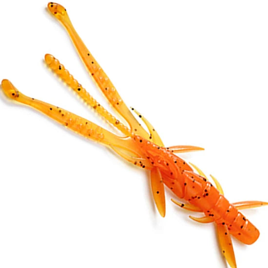 Creatura Fishup Shrimp 7.6cm, Orange Pumpkin Black, 9buc/pac