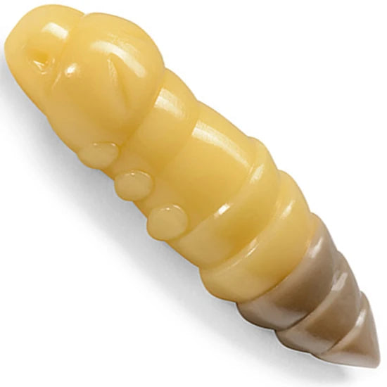 Creatura Fishup Trout Series Pupa Cheese, 3.2cm, Cheese Coffee Milk, 10buc/pac