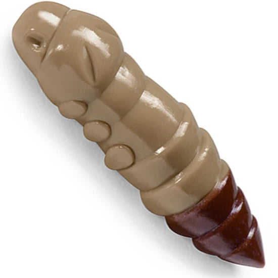 Creatura Fishup Trout Series Pupa Cheese, 3.2cm, Coffee Milk Earthworm, 10buc/pac