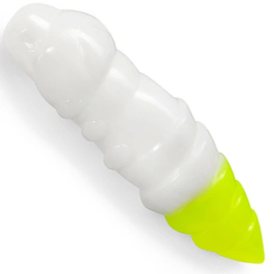 Creatura Fishup Trout Series Pupa Cheese, 3.2cm, White Hot Chartreuse, 10buc/pac