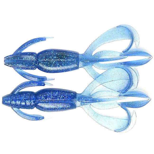 Creatura Keitech Crazy Flapper, Sapphire Blue 301, 7.1cm, 8buc/plic