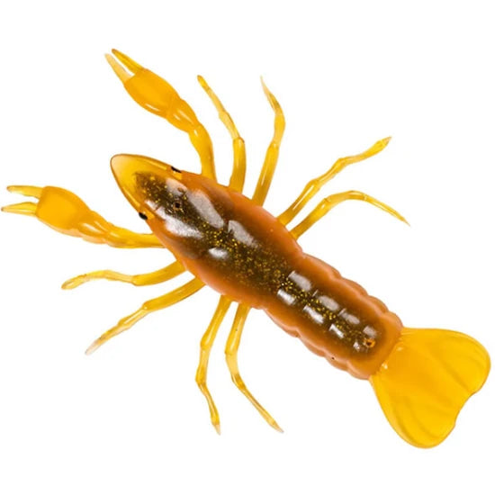 Creatura Live Target Crawfish Unrigged, Orange / Green, 9.7cm, 9.7g, 5buc/pac