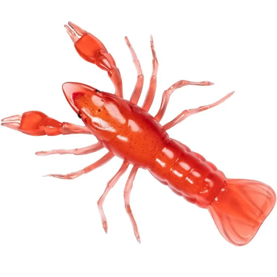 Creatura Live Target Crawfish Unrigged, Red / Red, 7.1cm, 7.1g, 6buc/pac