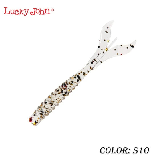 Creatura Lucky John W-worm, 3.4cm, Culoare S10, 15buc/pac