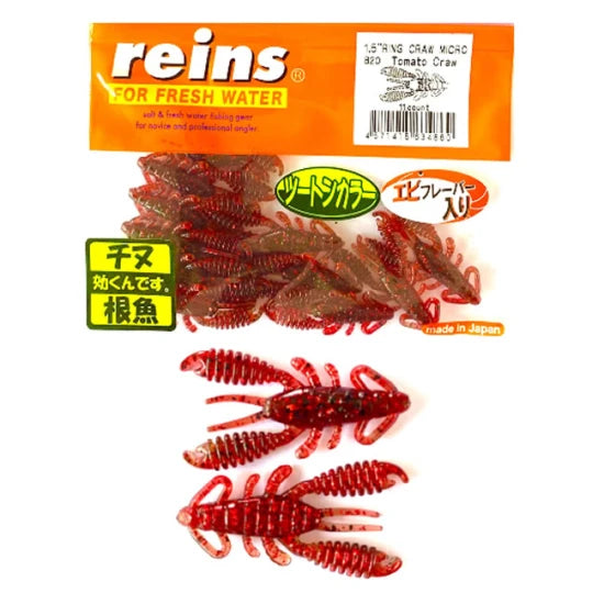 Creatura Reins Ring Craw Micro, Tomato Craw, 3.8cm, 11buc/plic