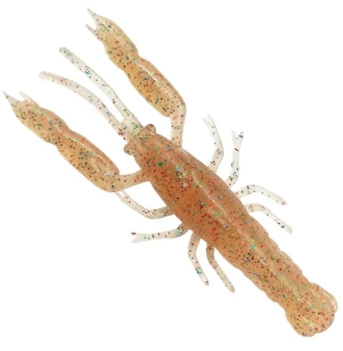 Creatura SAVAGE GEAR 3D Crayfish Rattling, Haze Ghost, 6.7cm, 2.9g, 8buc/pac