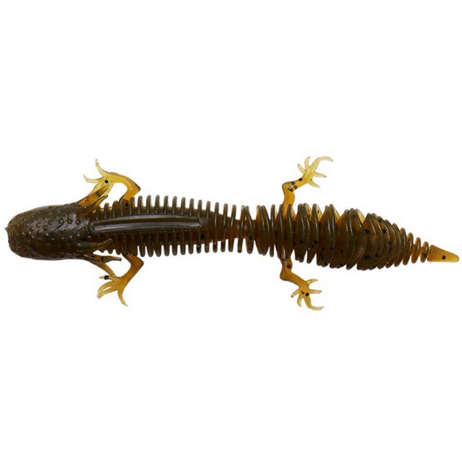 Creatura Savage Gear Salamander Green Pumkin 7.5cm 5buc/plic