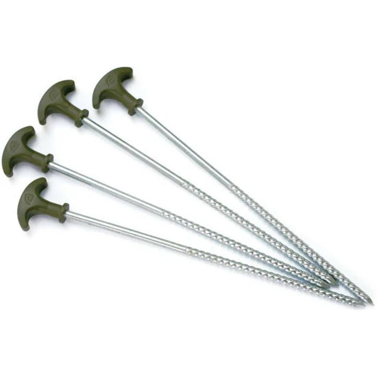 Cuie Cort Trakker 12 Inch Bivvy Pegs, 30cm, 4buc/pac